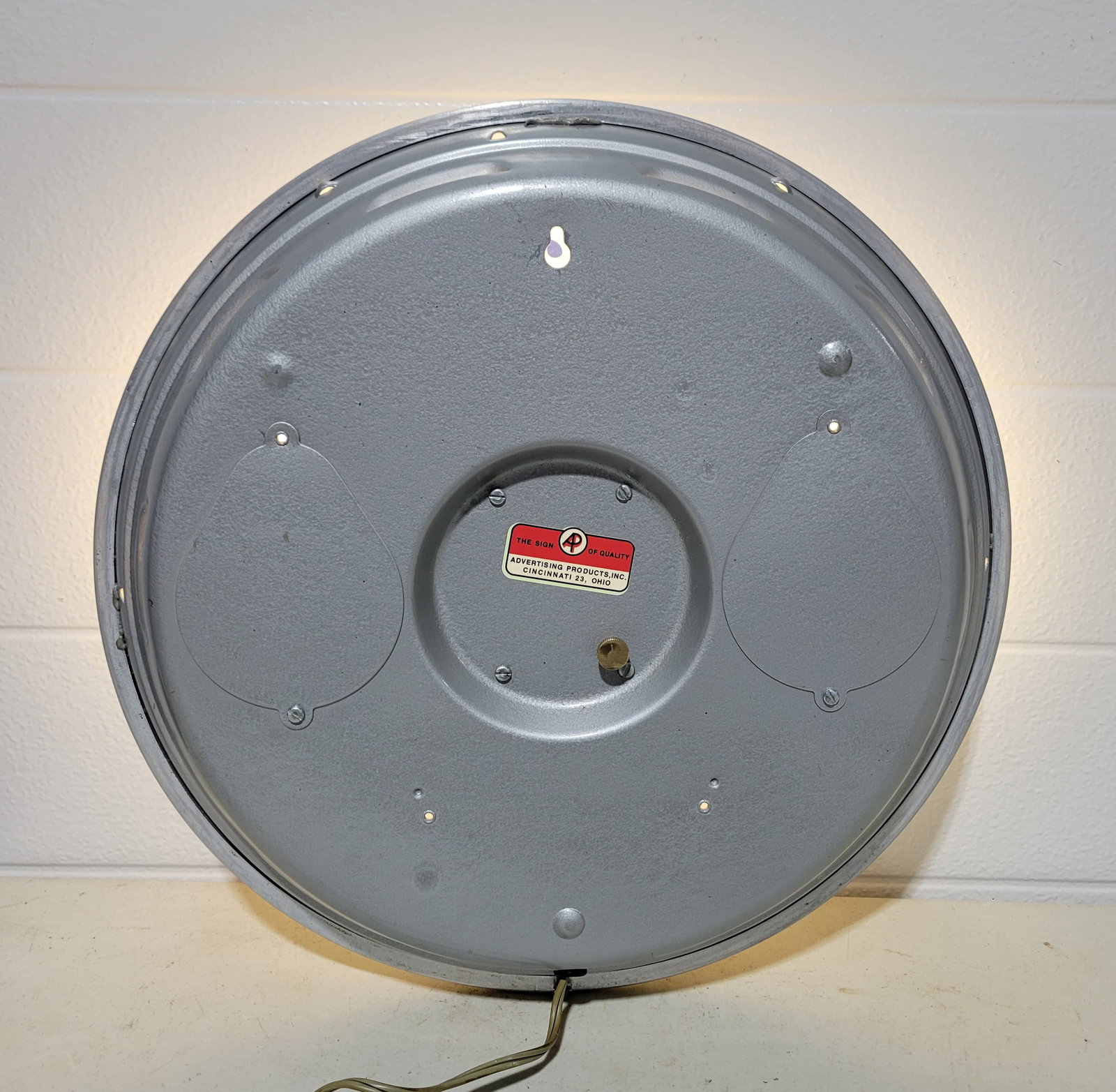 Wagner Lockheed Double Bubble Light Up Advertising Clock - 3
