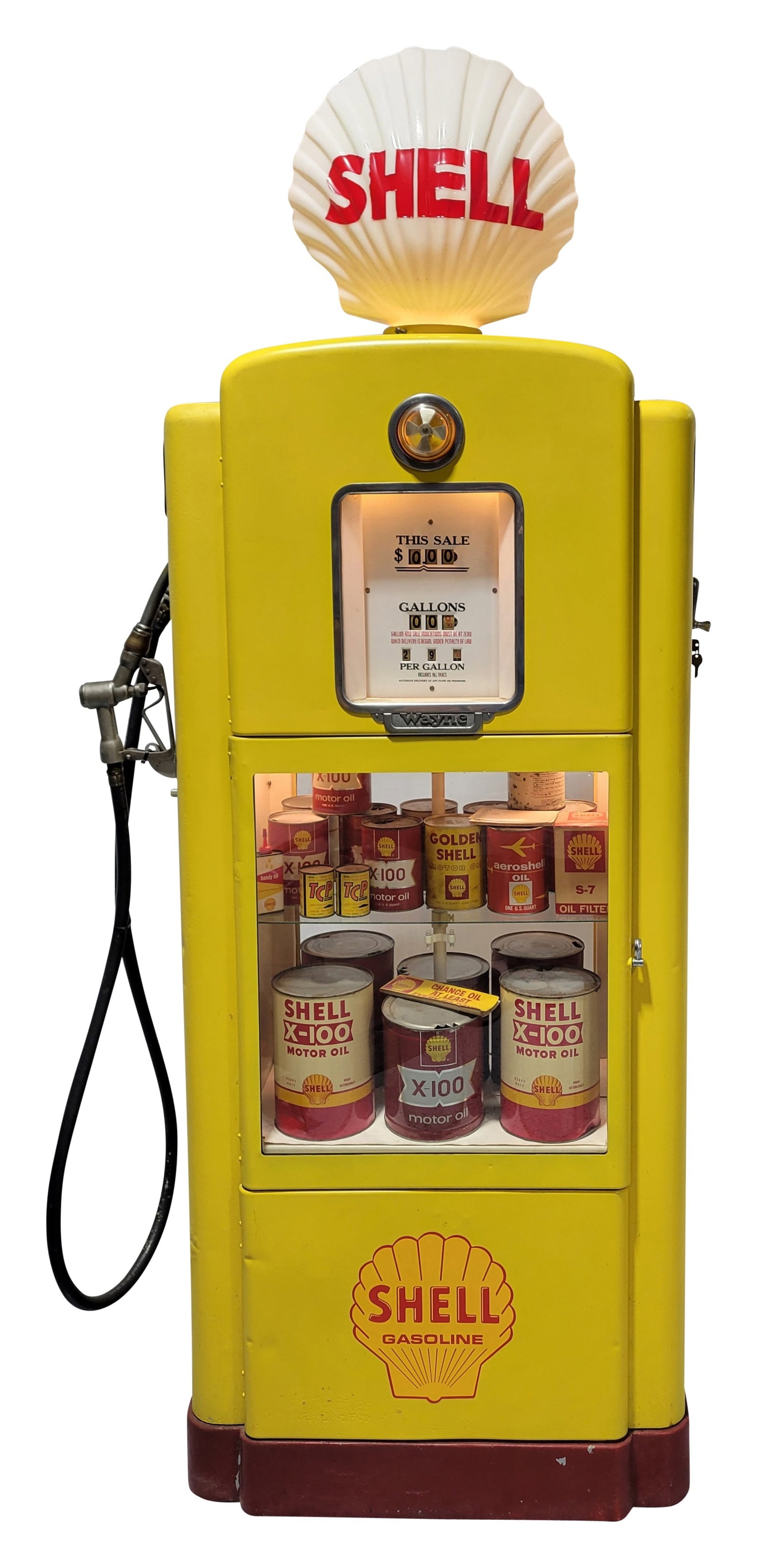 Wayne Model #71 Computing Showcase Gas Pump Shell (1 of 6)