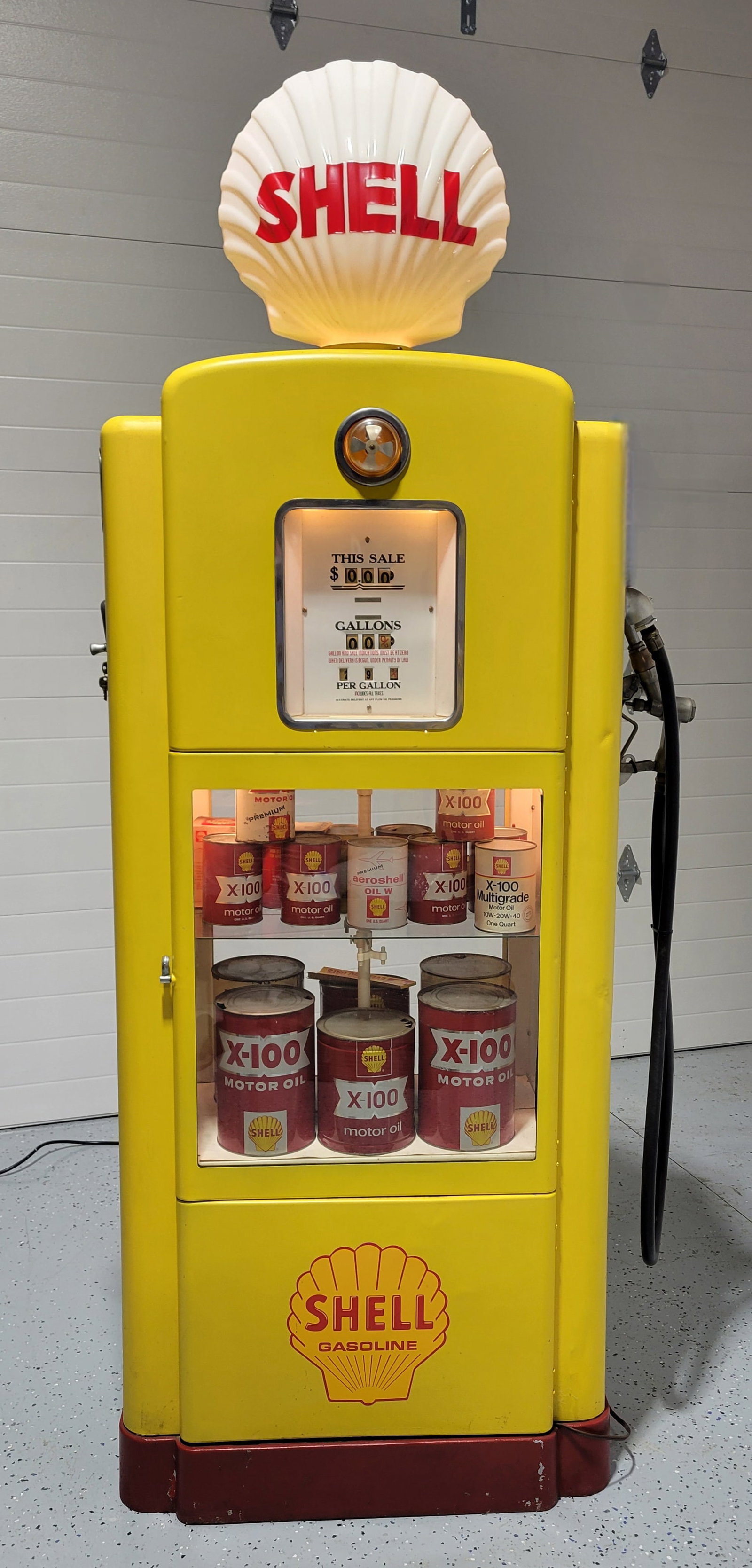 Wayne Model #71 Computing Showcase Gas Pump Shell - 2