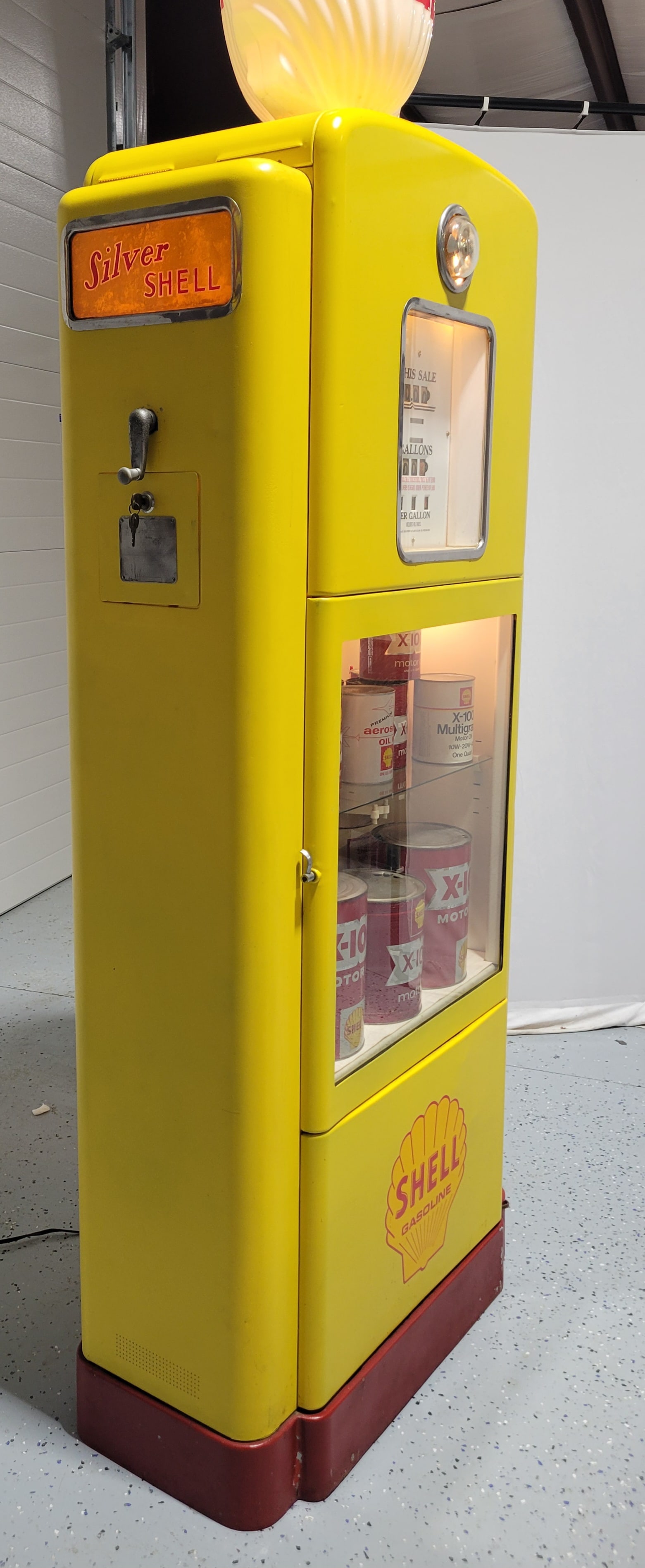 Wayne Model #71 Computing Showcase Gas Pump Shell - 6