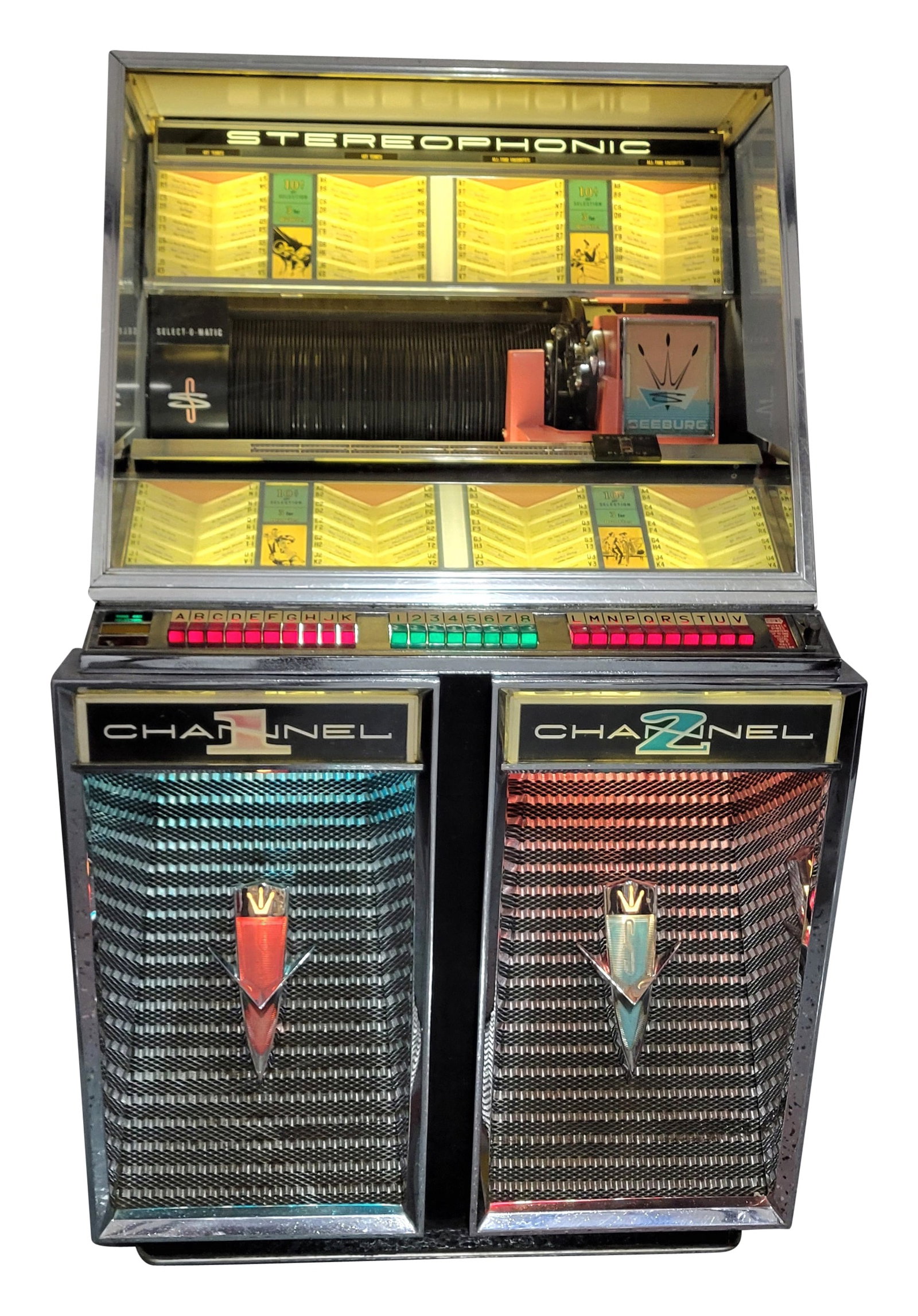 1959 Seeburg 222 Stereophonic Jukebox (1 of 14)