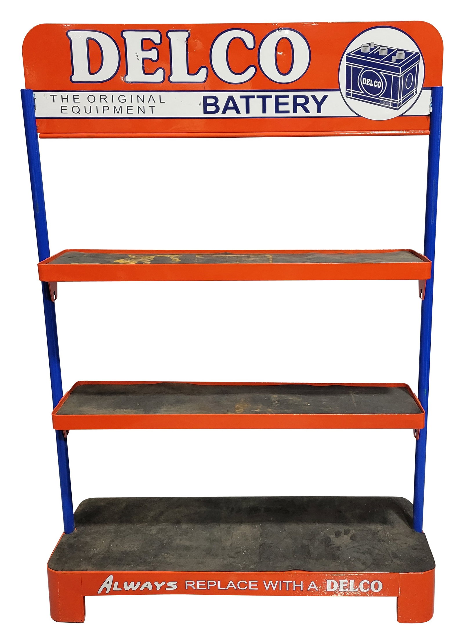 Delco The Original Equipment Battery Rack Display (1 of 2)