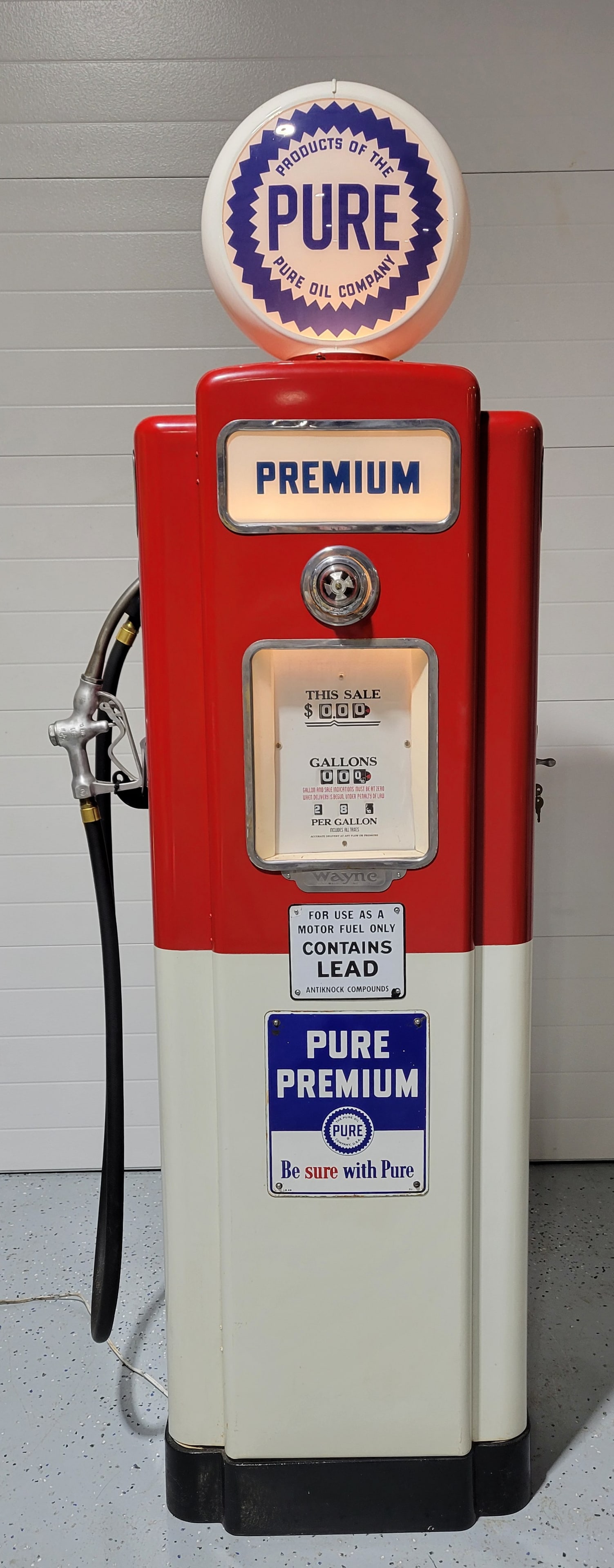Wayne Model #70 Computing Gas Pump Pure Restored - 2