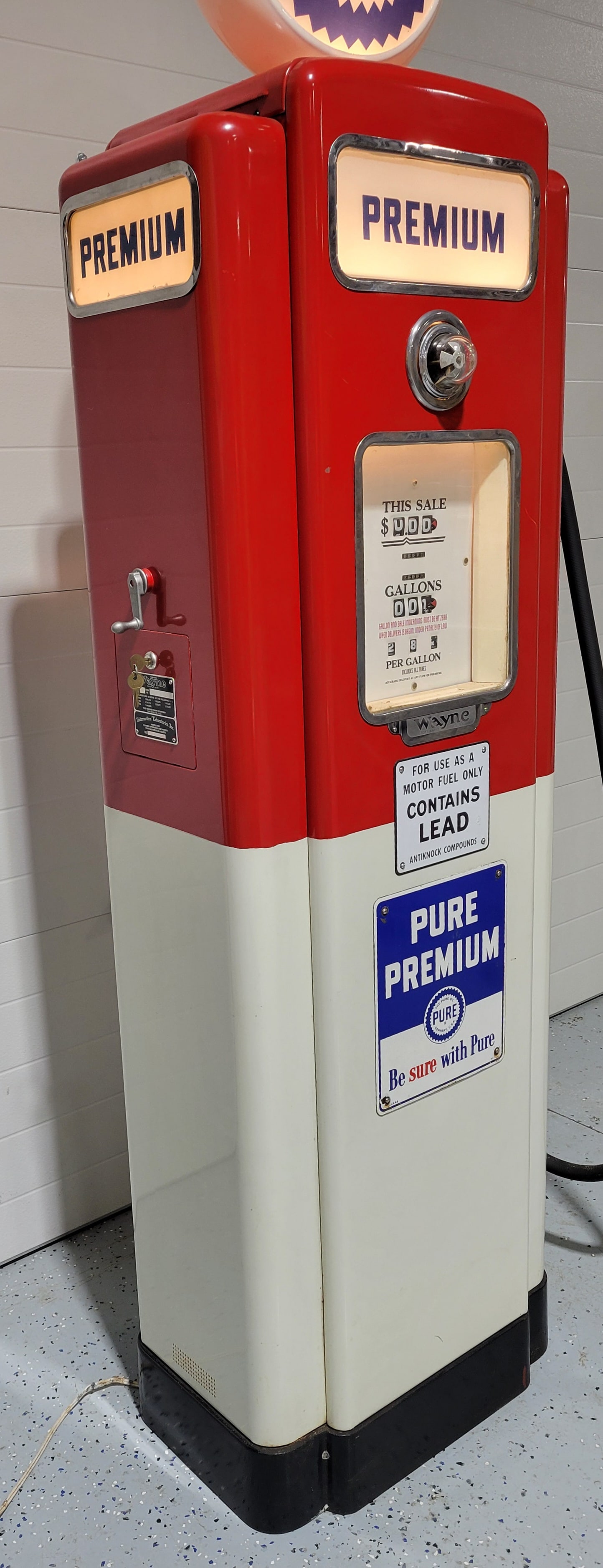 Wayne Model #70 Computing Gas Pump Pure Restored - 3