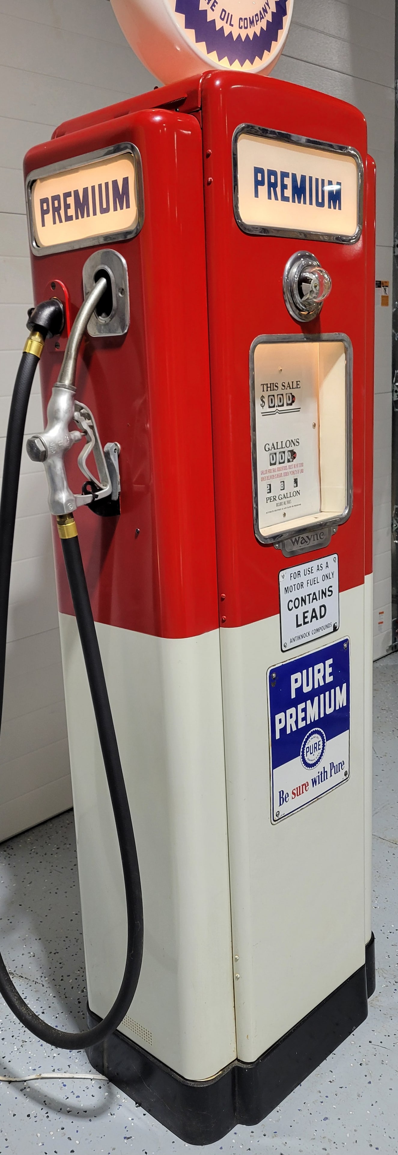 Wayne Model #70 Computing Gas Pump Pure Restored - 4