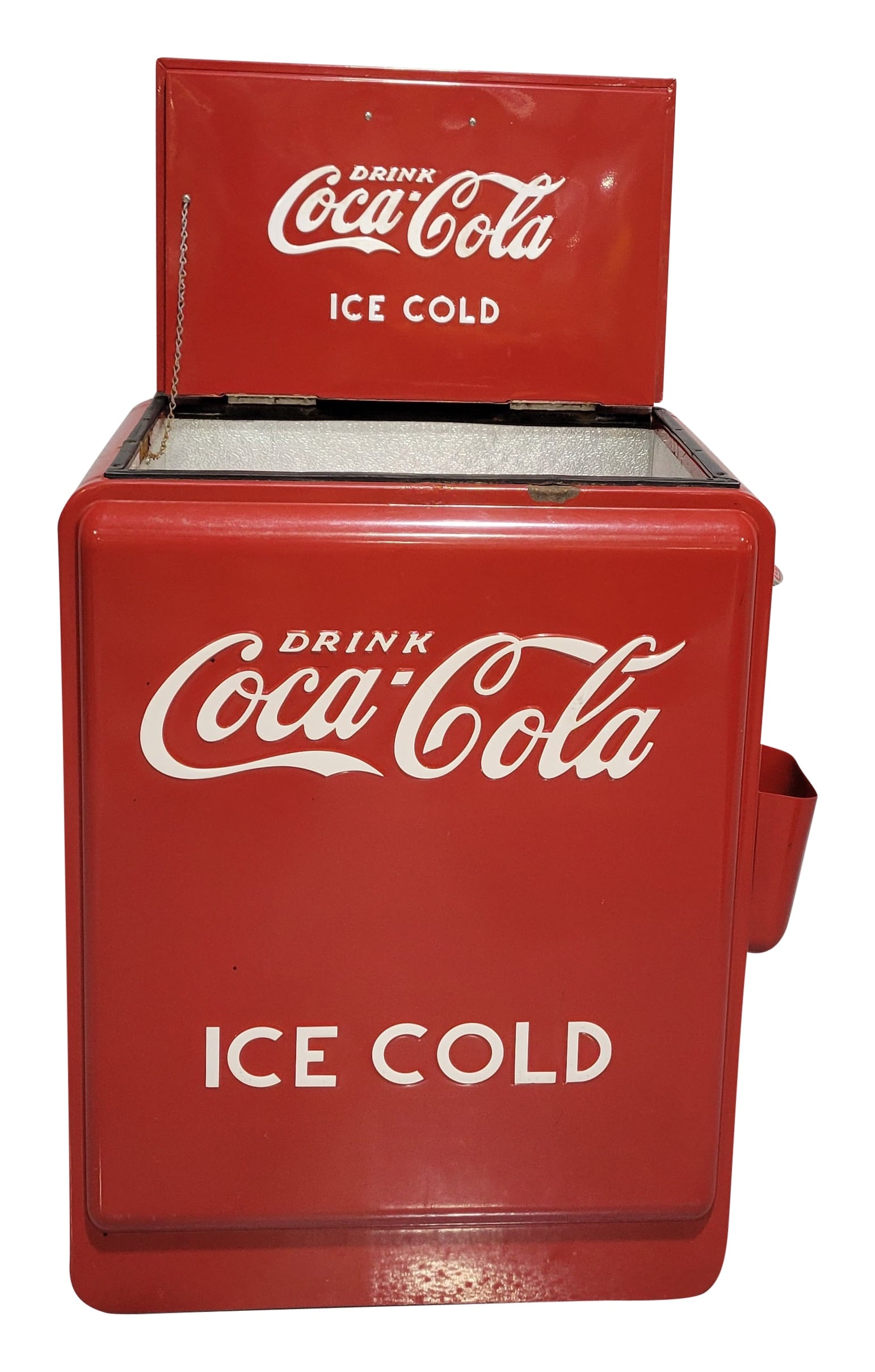 Drink Coca Cola Ice Cold Embossed Cooler (1 of 4)