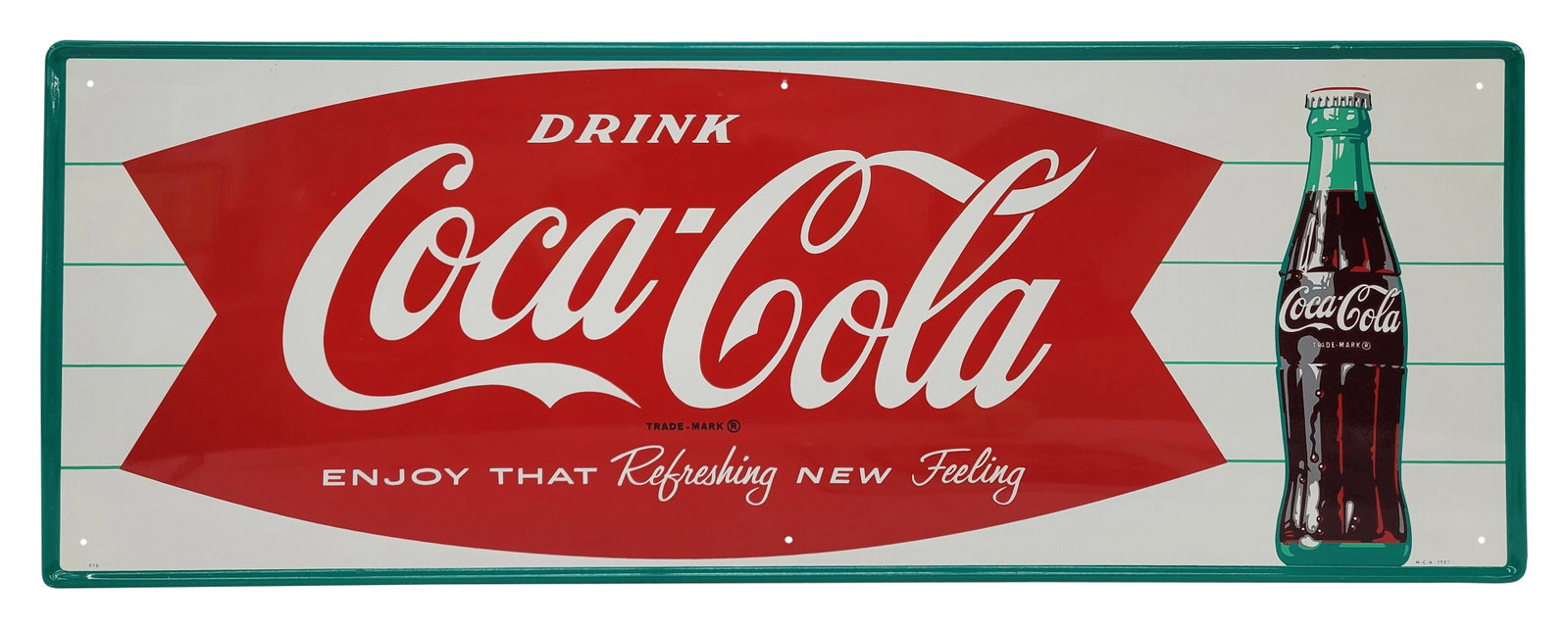 Drink Coca Cola SST Sign With Bottle (1 of 2)