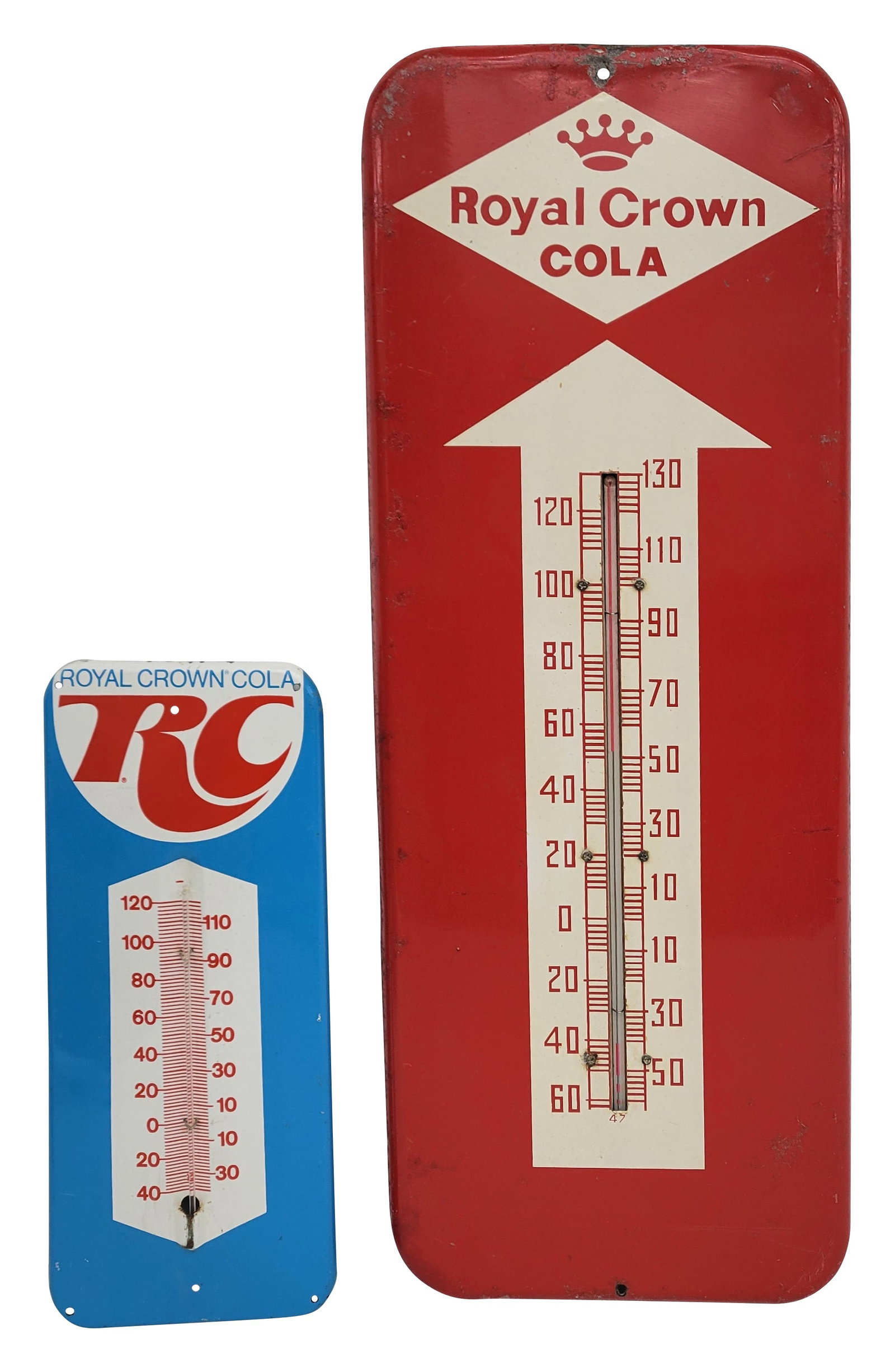 Lot of 2 Royal Crown Thermometers (1 of 4)