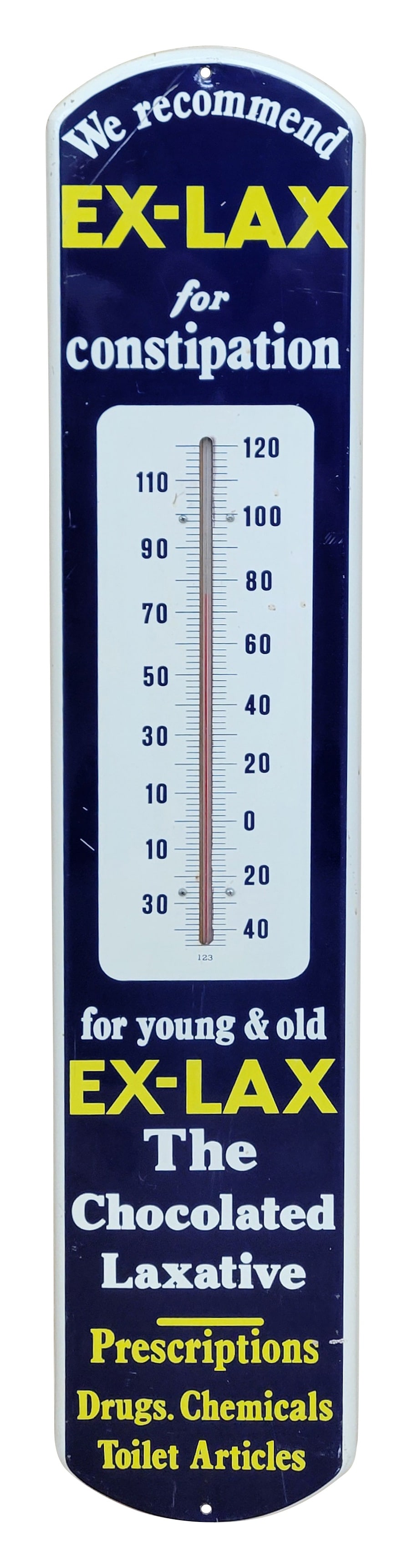 We Recommend Ex Lax For Constipation Tin Thermometer (1 of 3)