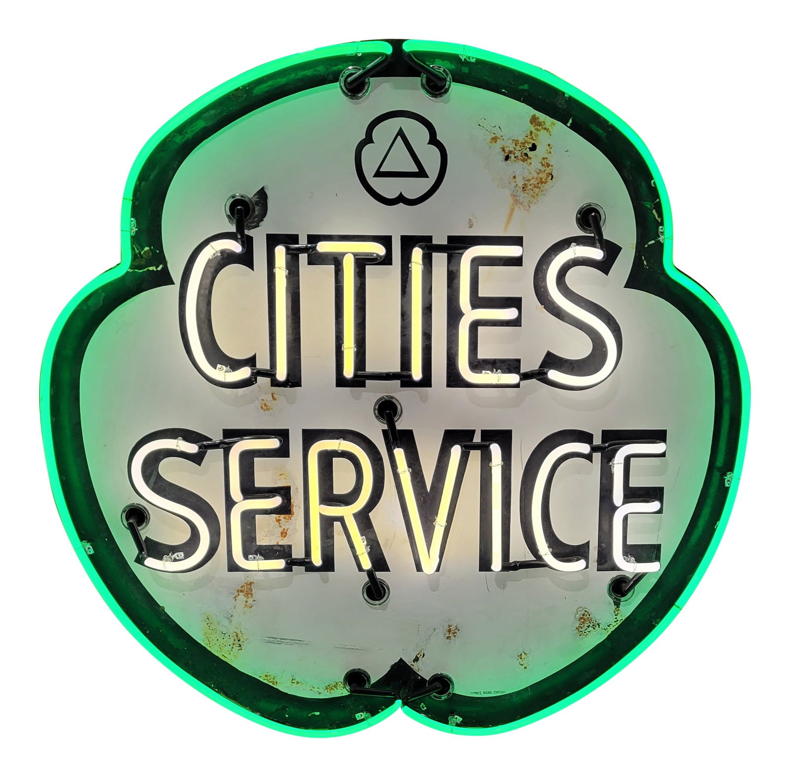 Cities Service 4' Die Cut SSP Neon Sign (1 of 4)