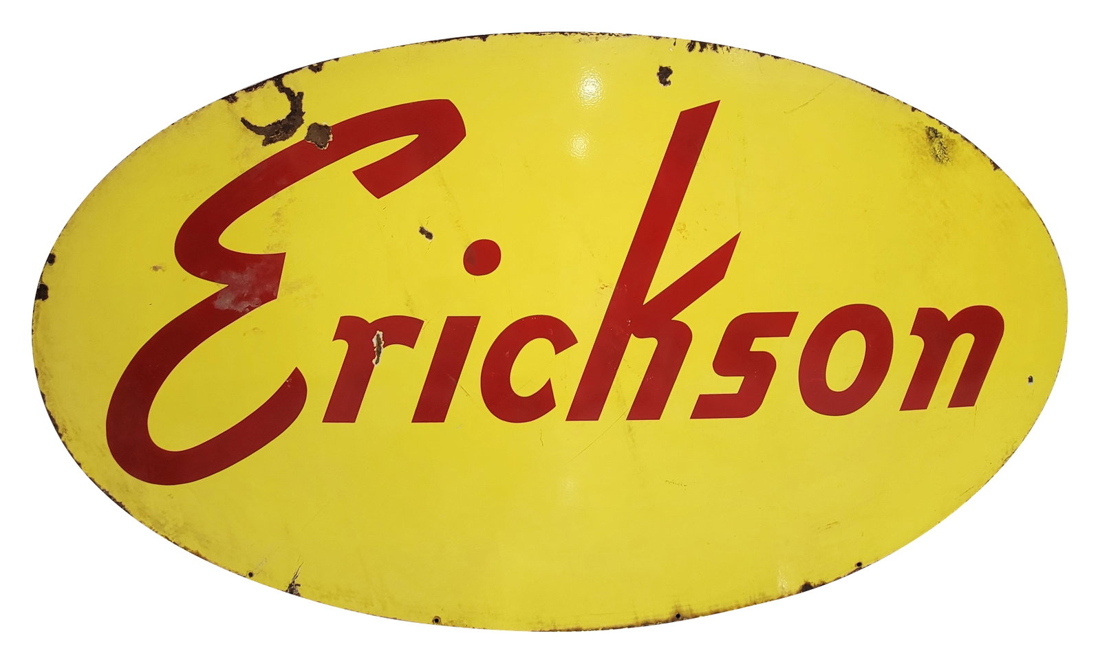 Large 8ft Erickson Gas and Oil Co. DSP Sign (1 of 2)