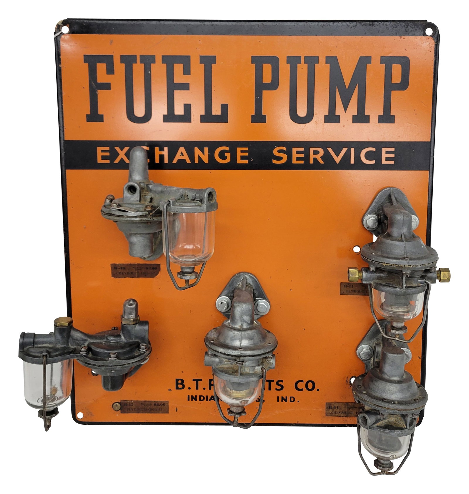Fuel Pump Exchange Service Display (1 of 3)