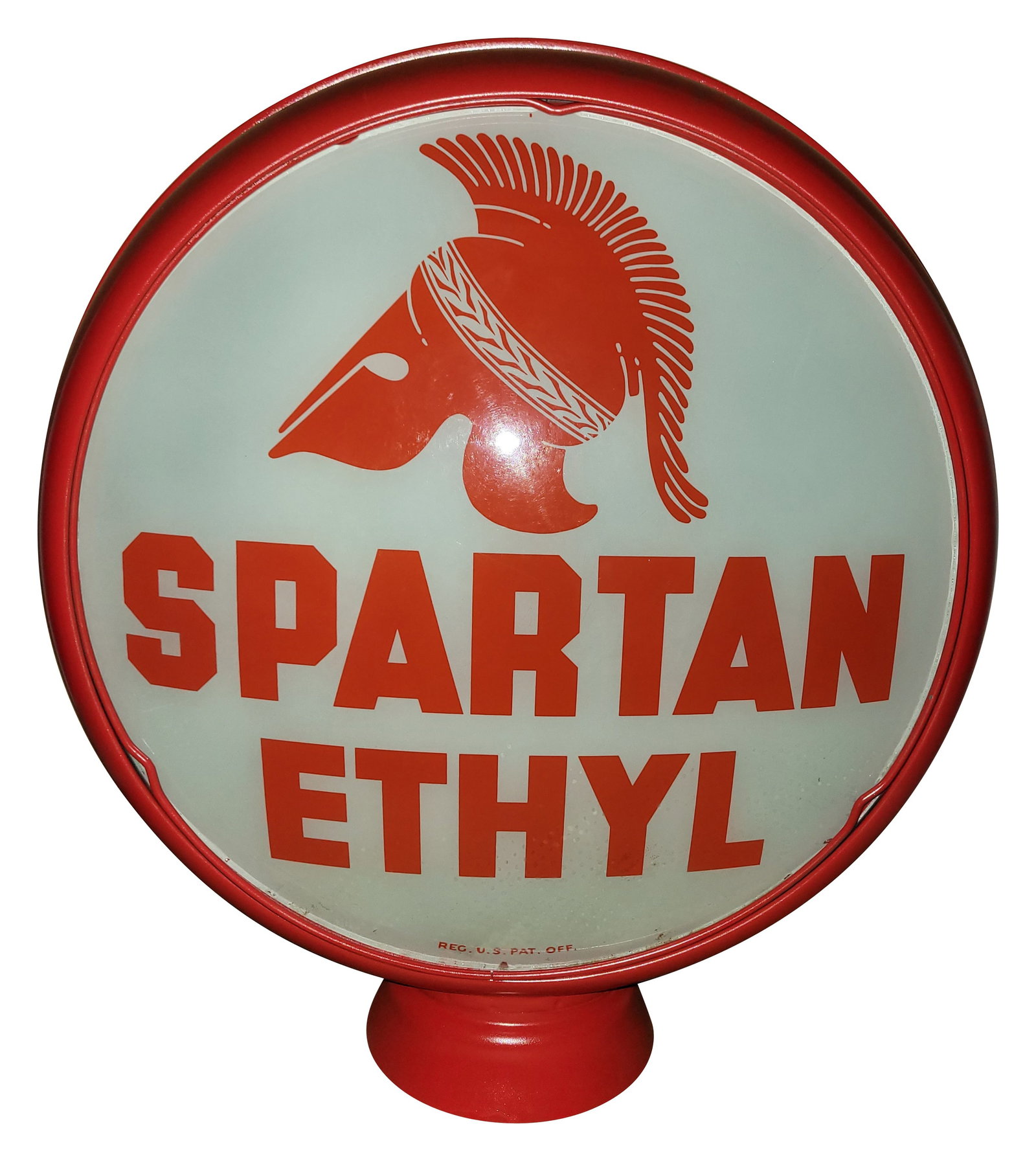 Spartan Ethyl 15" Single HP Metal Body Gas Pump Globe (1 of 2)
