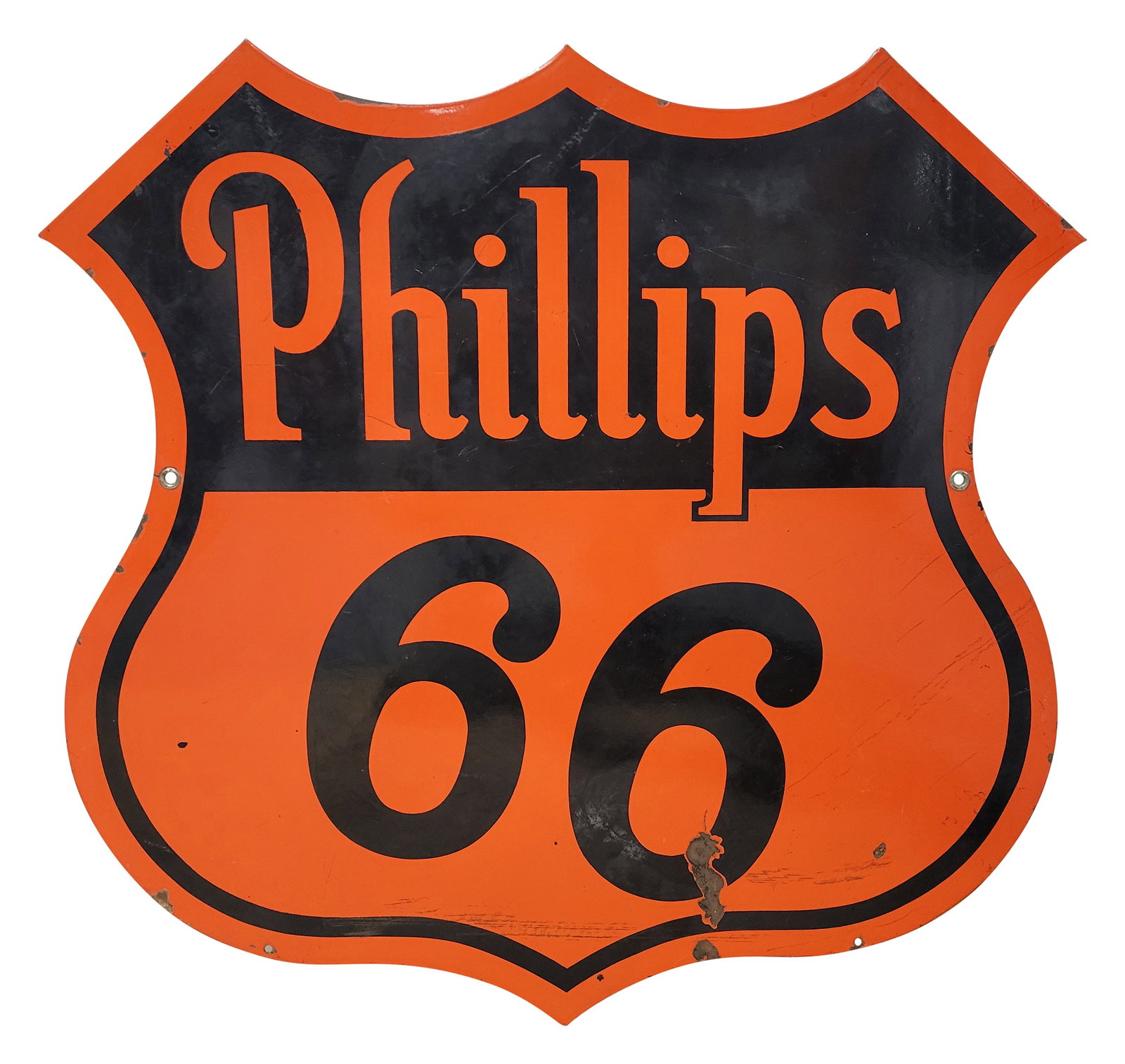 Phillips 66 Gasoline DSP Die Cut Sign (1 of 4)