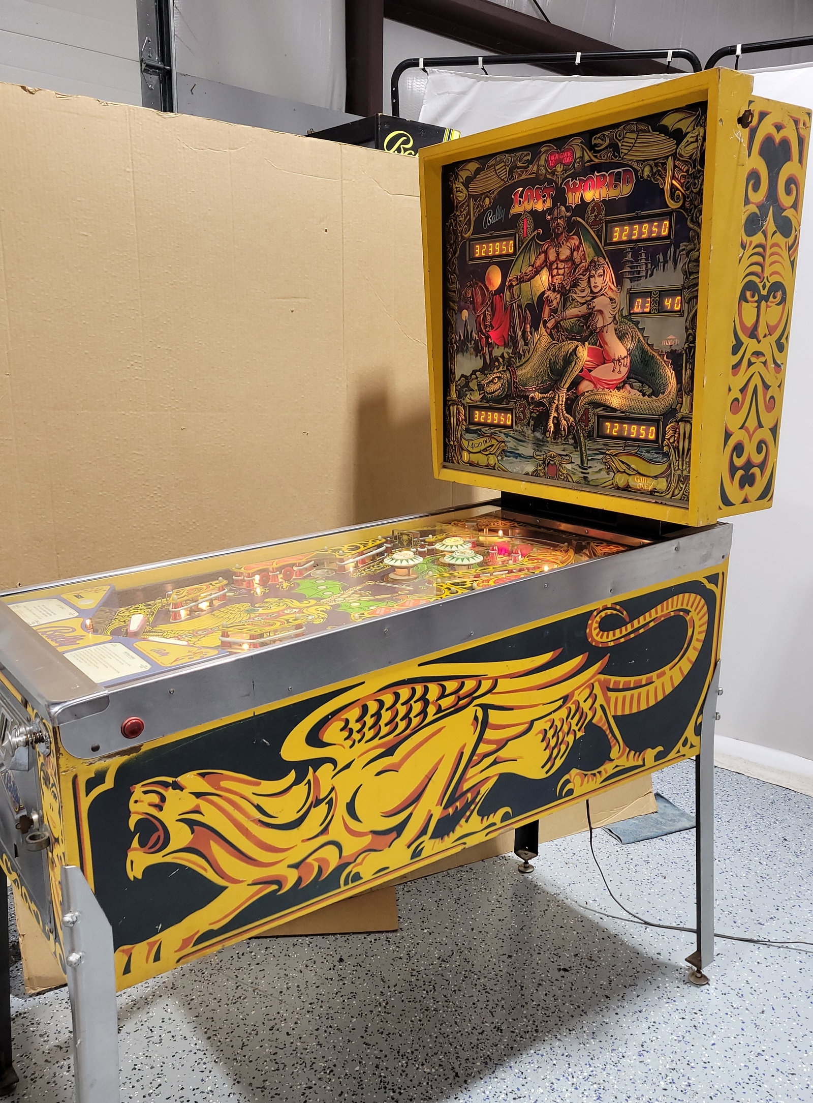 1977 Bally Lost World Pinball Machine - 2