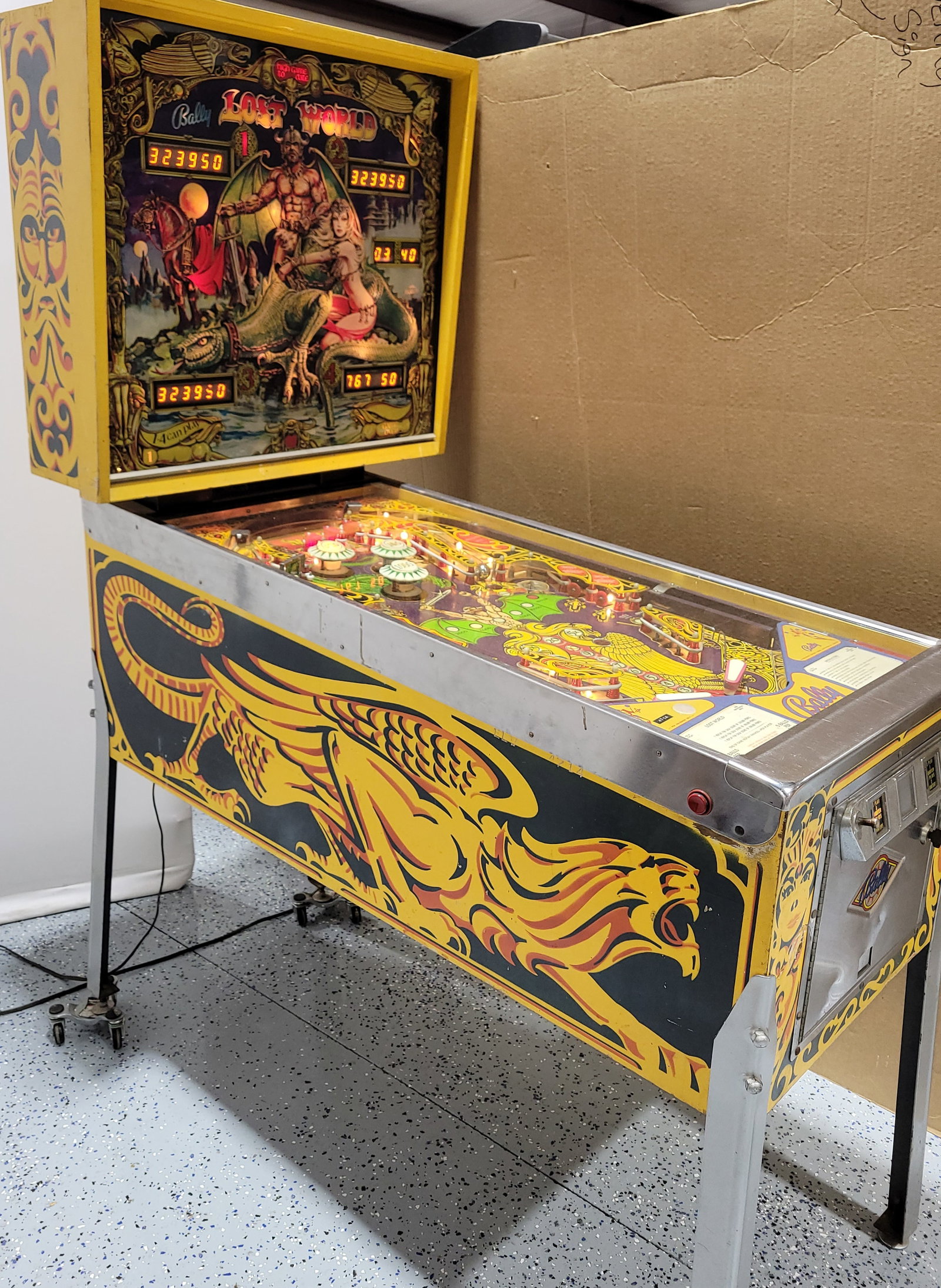 1977 Bally Lost World Pinball Machine - 3