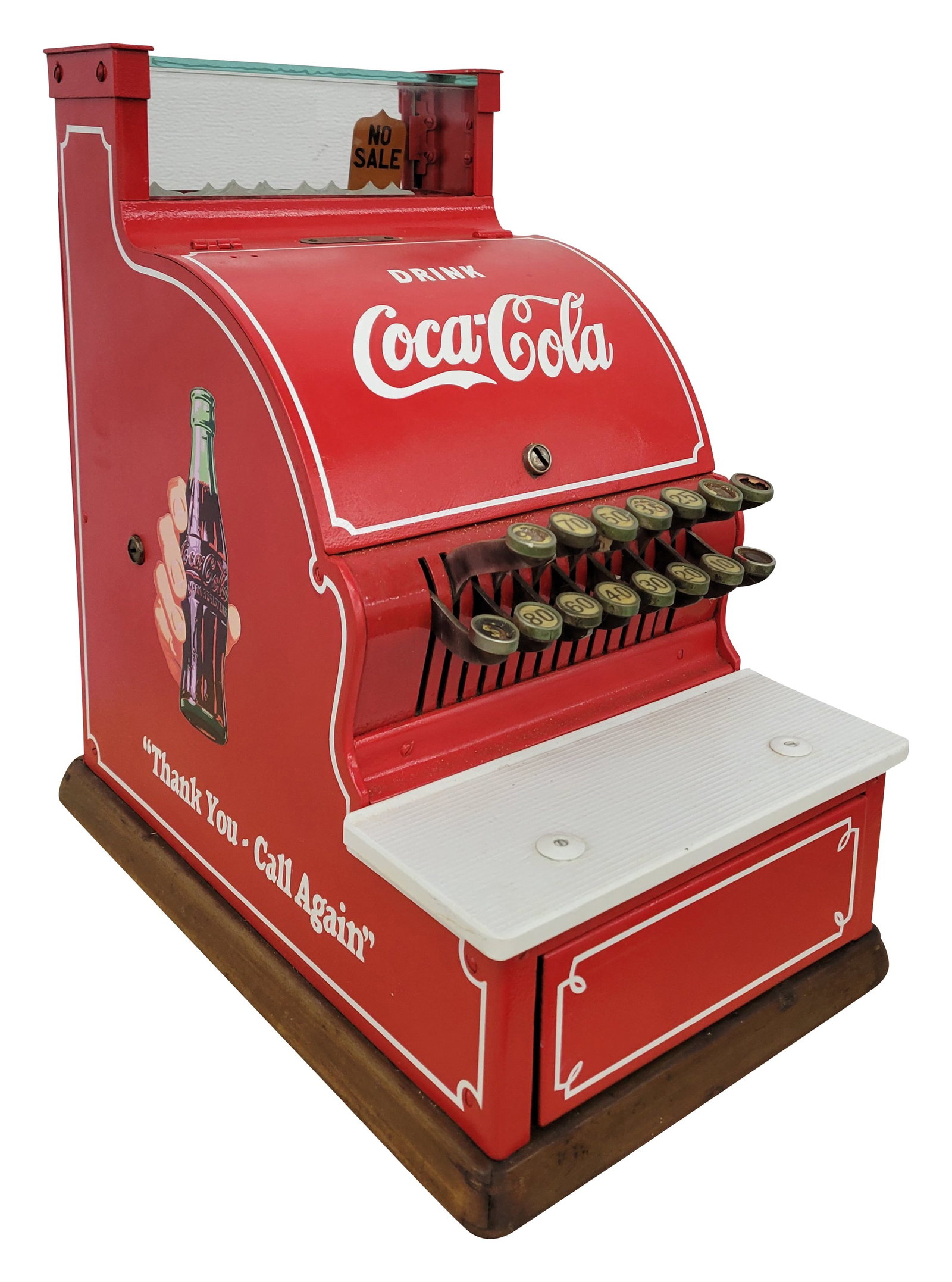 National Cash Register Model 717 Restored Coca Cola (1 of 7)