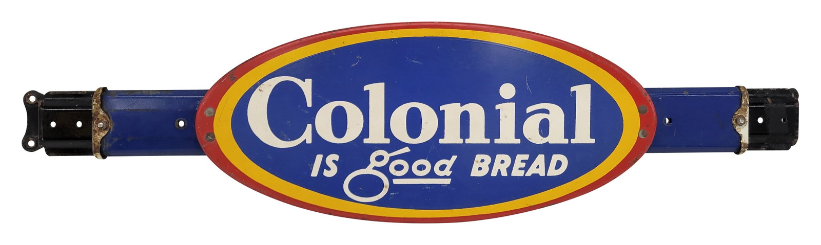 Colonial Is Good Bread Single Sided Door Push Sign (1 of 2)