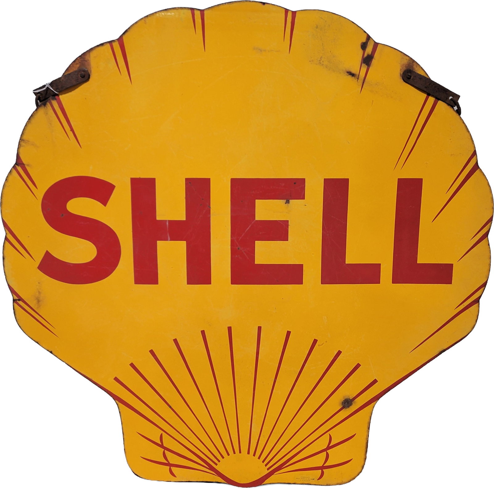 Shell Gasoline 42" DSP Sign (1 of 2)