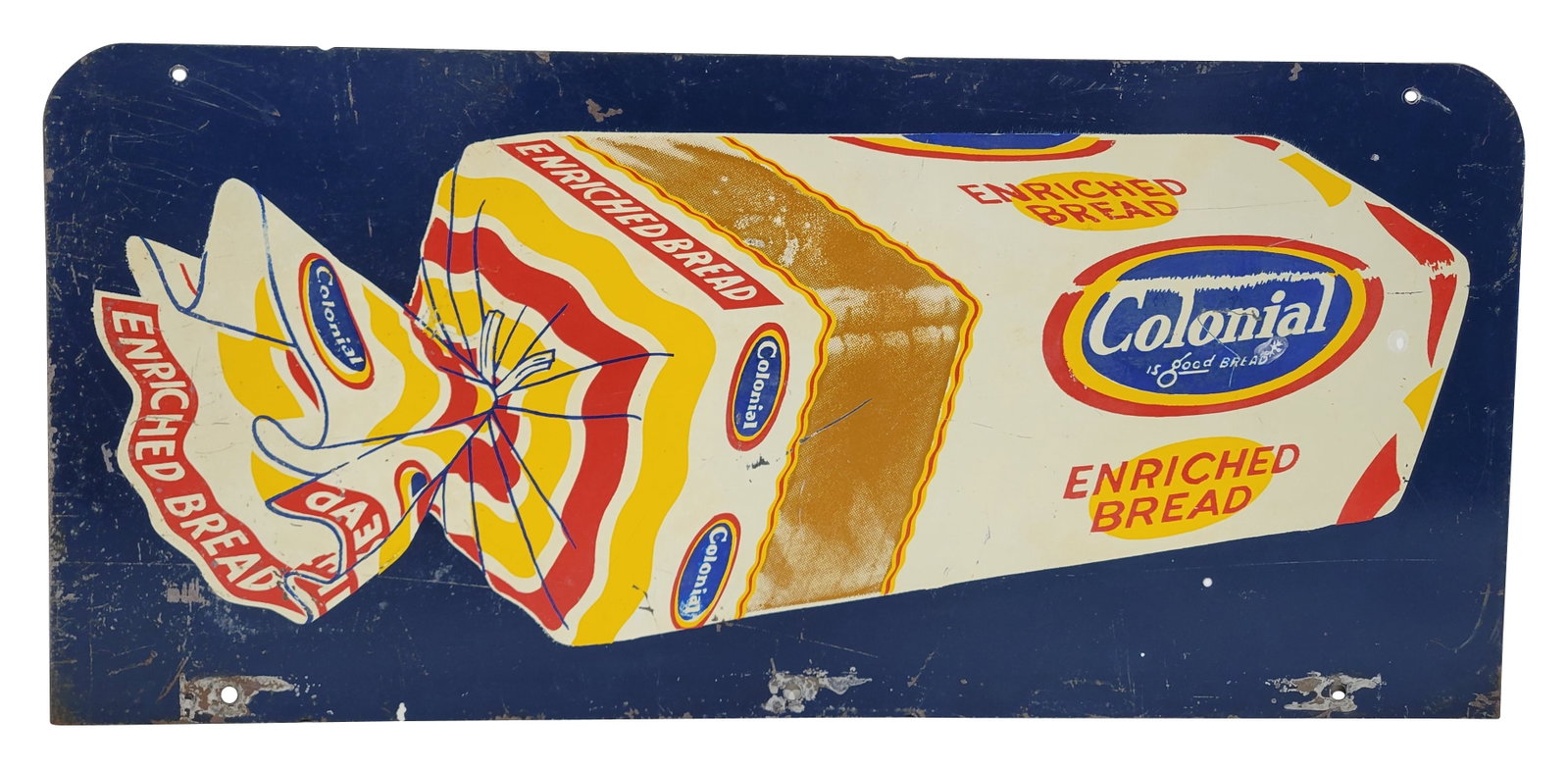 Colonial Enriched Bread Rack Topper Sign (1 of 2)