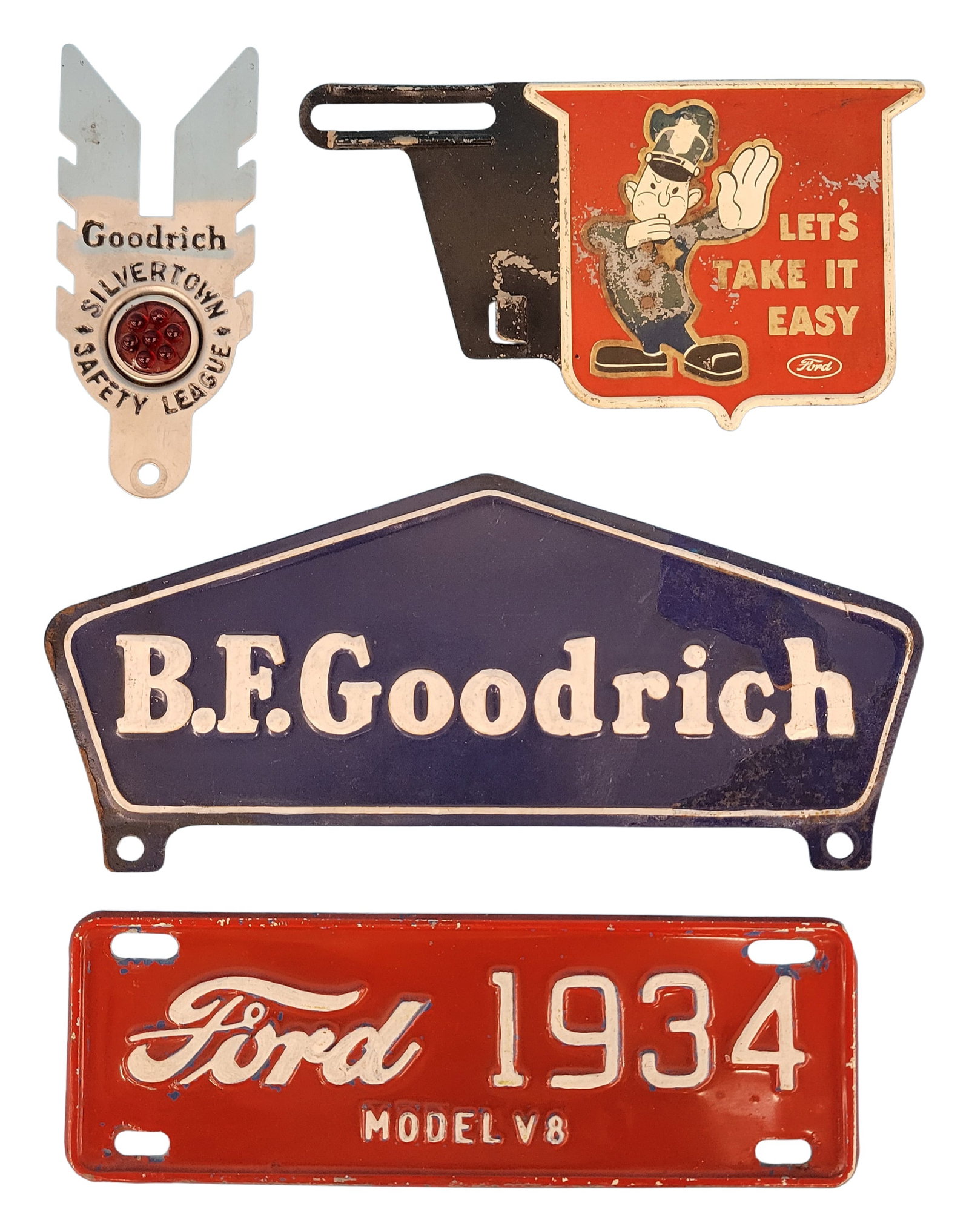 B.F. Goodrich and Ford Tag Toppers (1 of 2)