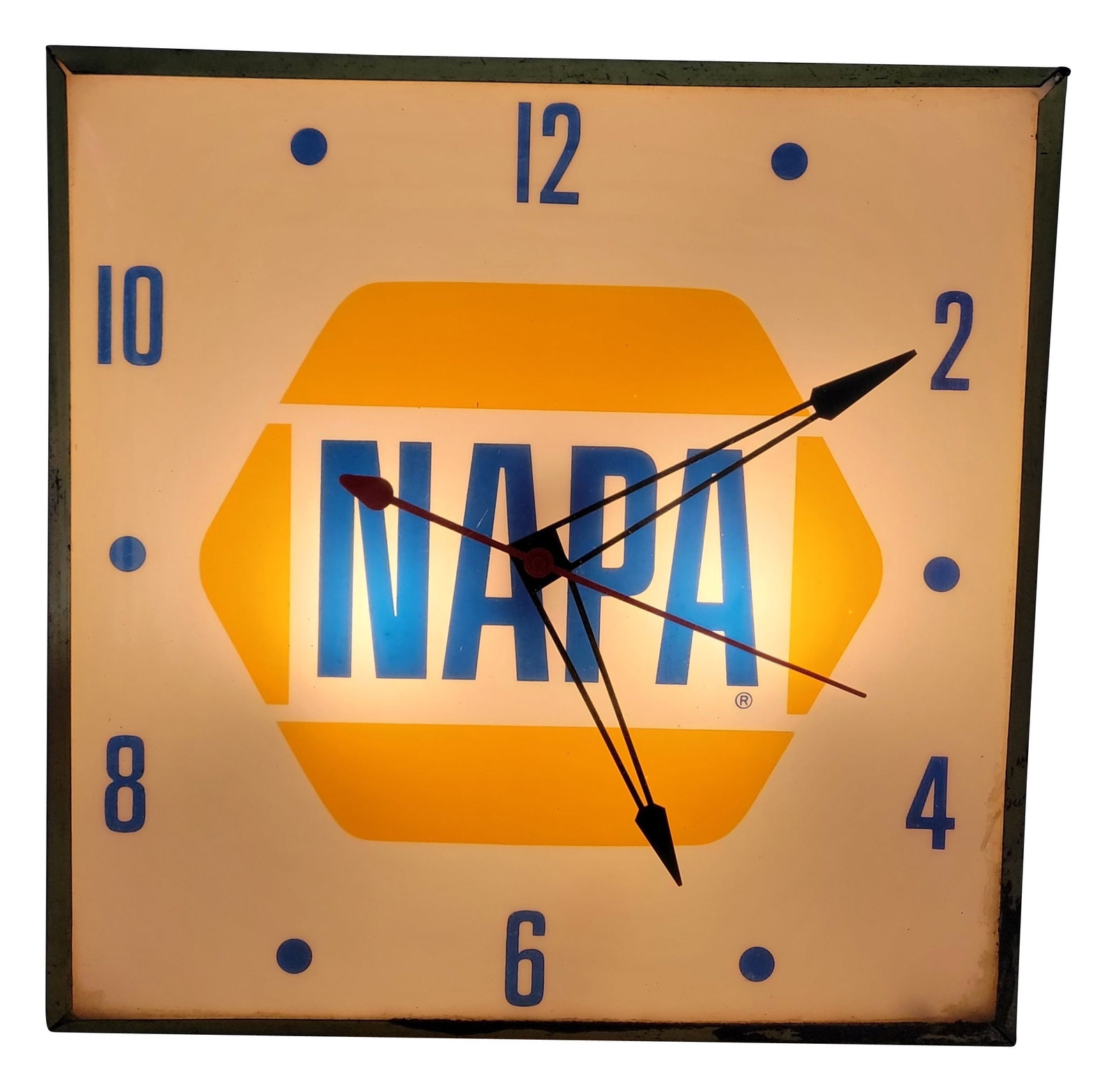 Napa Light Pam Advertising Clock (1 of 3)