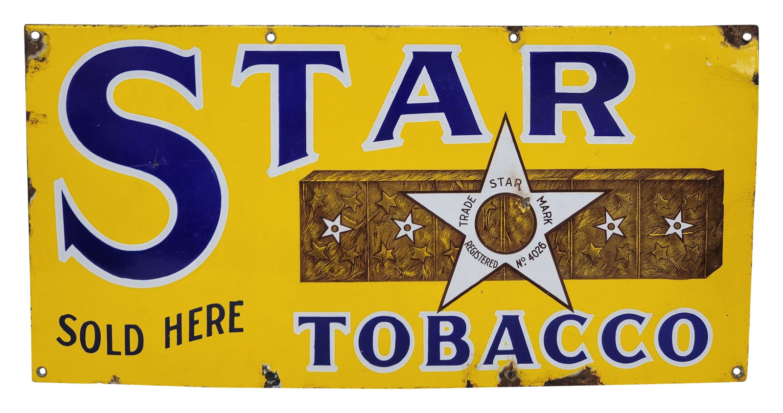 Star Tobacco Sold Here SSP Sign (1 of 2)