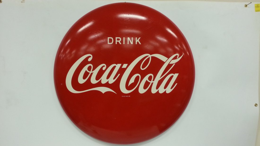 36" Coca Cola button (1 of 2)