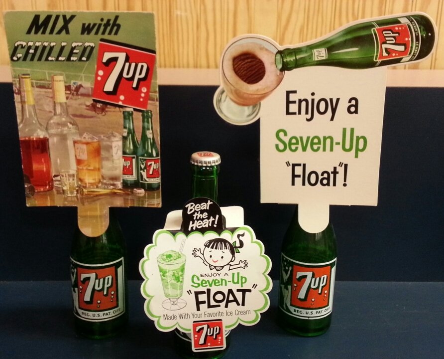 3 7up bottle topper with bottles (1 of 1)