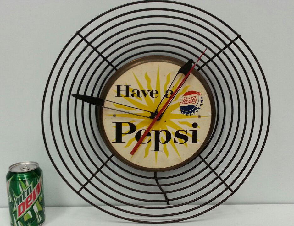 Vintage Pepsi Clock