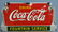 1939 Porcelain Coca Cola Fountain Service Sign.