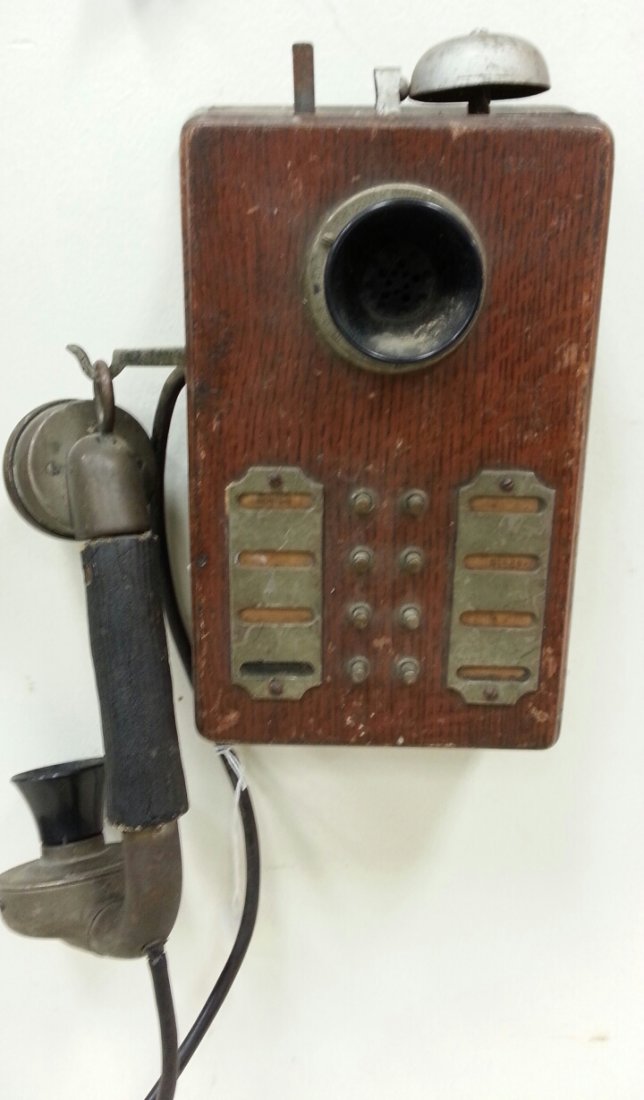 Antique S. H. Couch telephone