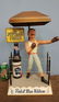 Pabst Blue Ribbon metal lamp - 2
