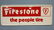 NOS Firestone Advertising Sign