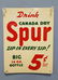 Spur Canada Dry Door Palm Push