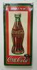 RARE 1931 Drink Coca Cola Christmas Bottle Tin Sign