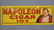 1974 Napoleon Cigar tin sign