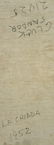 1952 Painting on Canvas " La Criada" By Gluck Sandor - 3