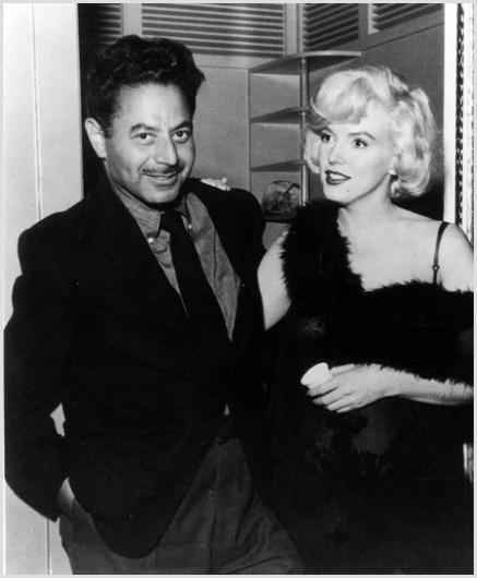 Sam Shaw and Marilyn Monroe, Los Angeles: Description of image: While Sam was usually in back of the lens, this time he appears in front. This photo of Sam Shaw and Marilyn was taken on the set of Some Like It Hot in Hollywood in the late sum