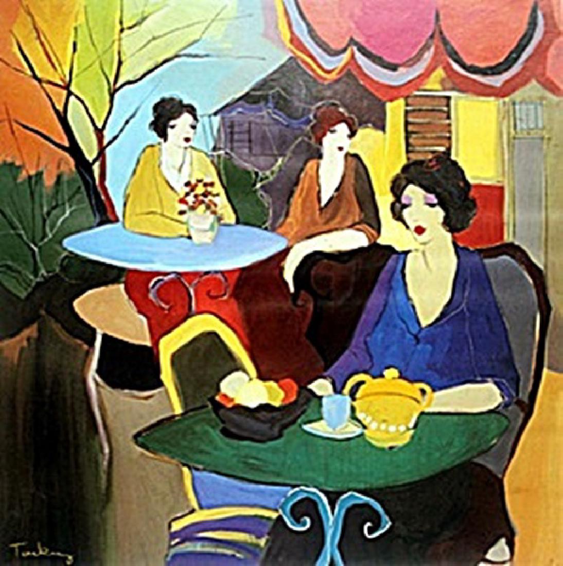 Lithograph after Itzchak Tarkay (1 of 2)