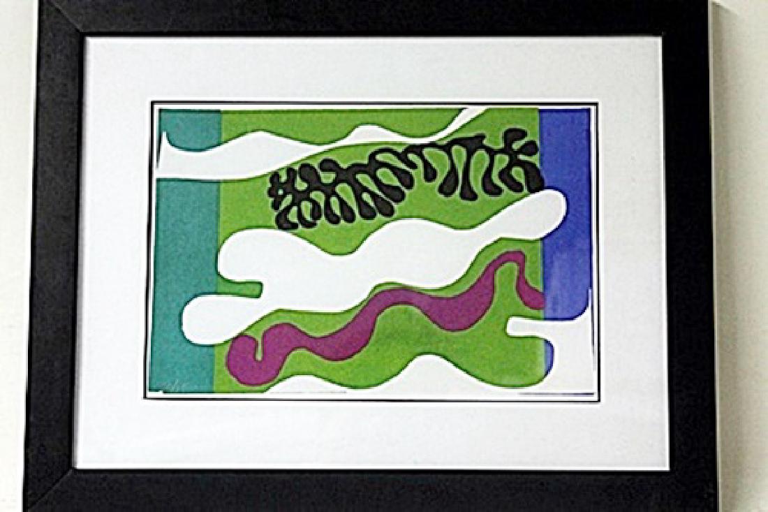 Framed Matisse Lithograph (201E-EK) (1 of 1)
