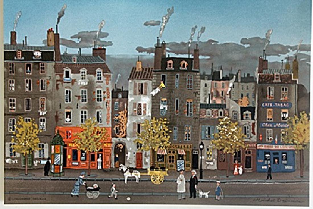 Mixed Stone Lithograph Delacroix (1 of 2)