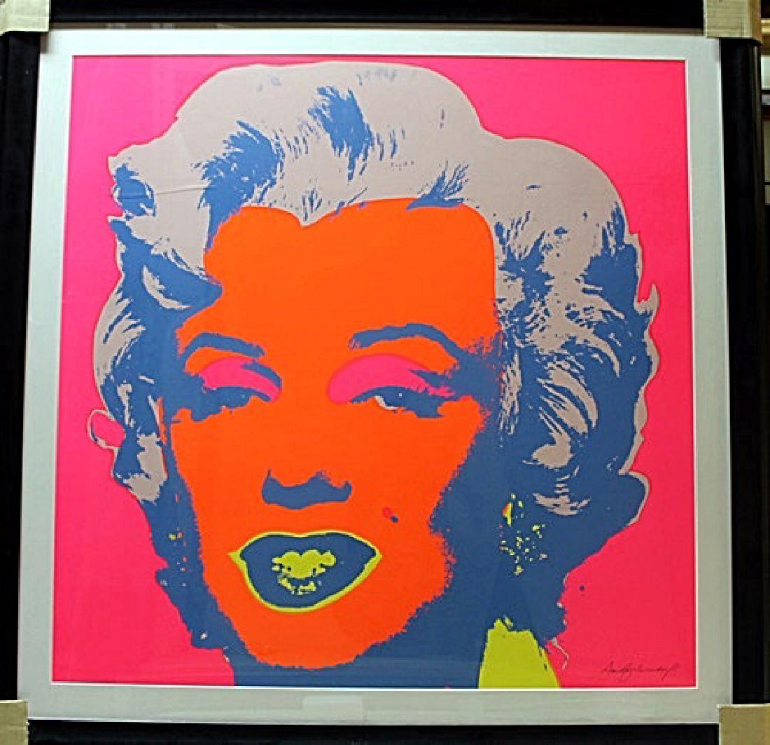 Framed - Andy Warhol: Framed; Marilyn Moroe Andy Warhol. Andy Warhol was an American artist, director and producer who was a leading figure in the visual art movement known as pop art.