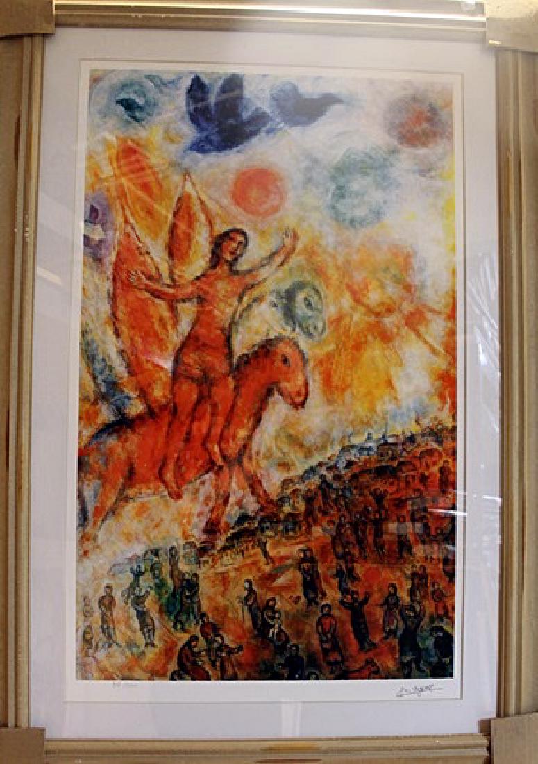 Framed Lithograph "Phaeton" Marc Chagall (1 of 2)