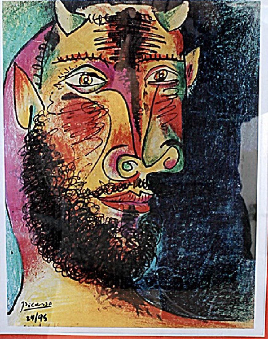 Head of a Faun - Pablo Picasso - Lithograph (1 of 2)
