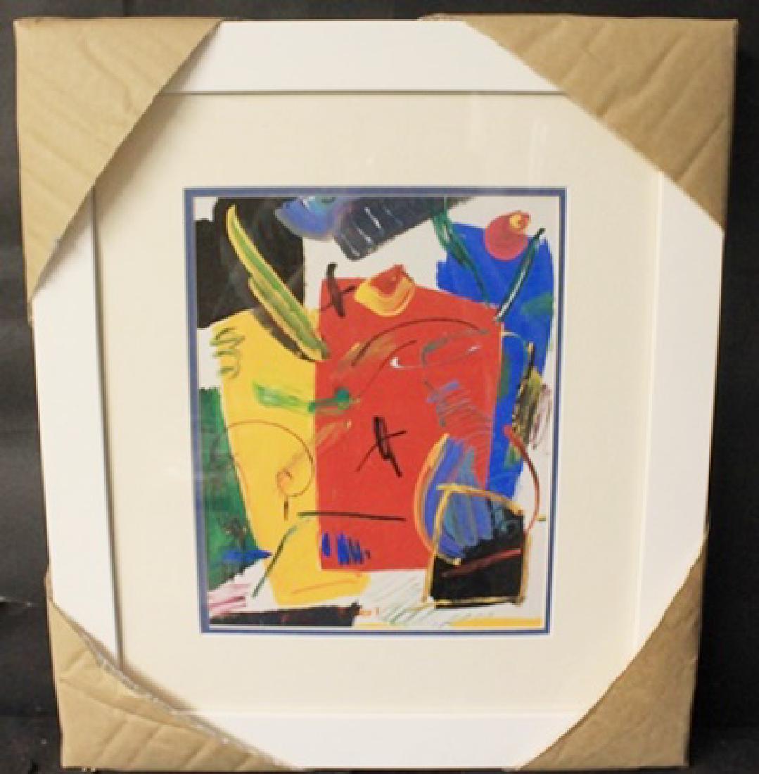 "UNKNOWN" By PETER MAX (N) (1 of 2)