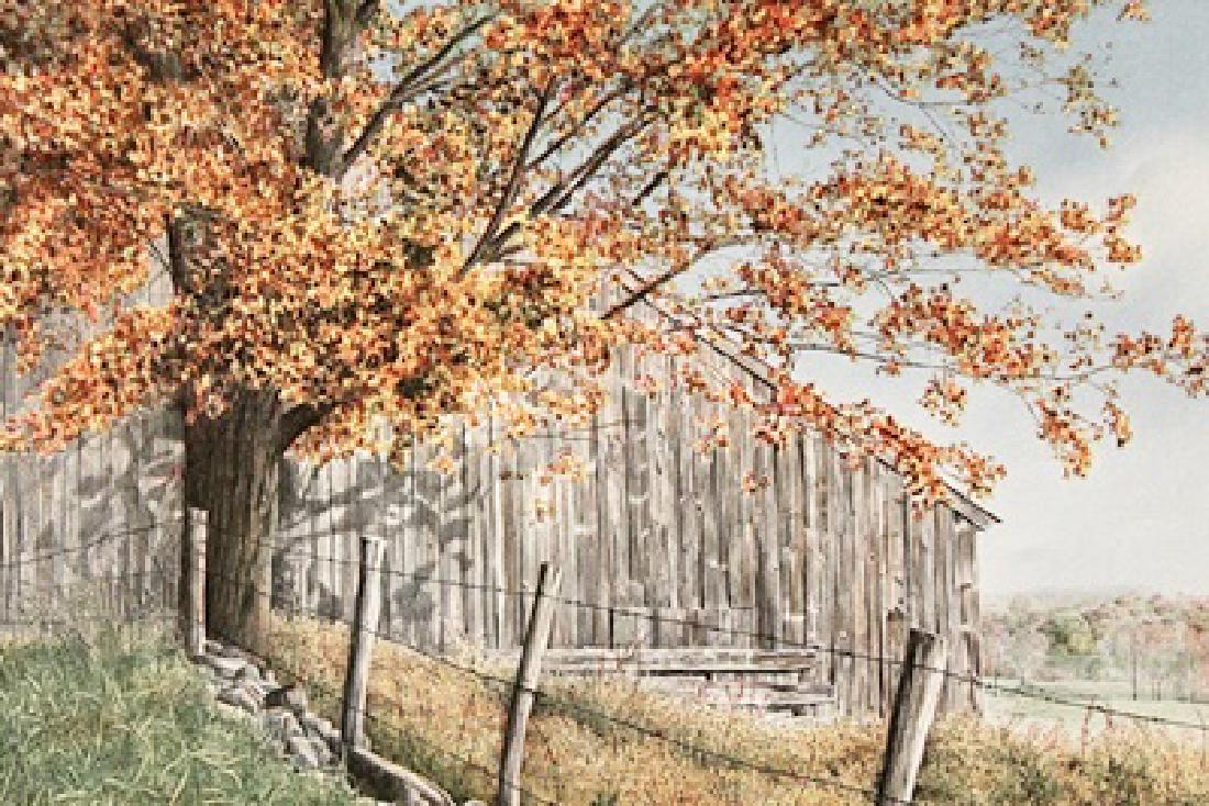 Round The Bend - Helen Rundell - Lithograph (1 of 3)