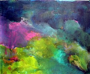 Color of Life by Michael Schofield: Original, Hand Painted Oil Painting on Canvas, Hand Signed by the artist, Size Approx. 30 x 24In