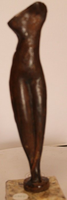 Bronze Sculpture - Alexander Archipenko: Limited Edition, bearing the signature, Bronze Sculpture after the artist, Size Approx. 10" x 3" x 3" in.