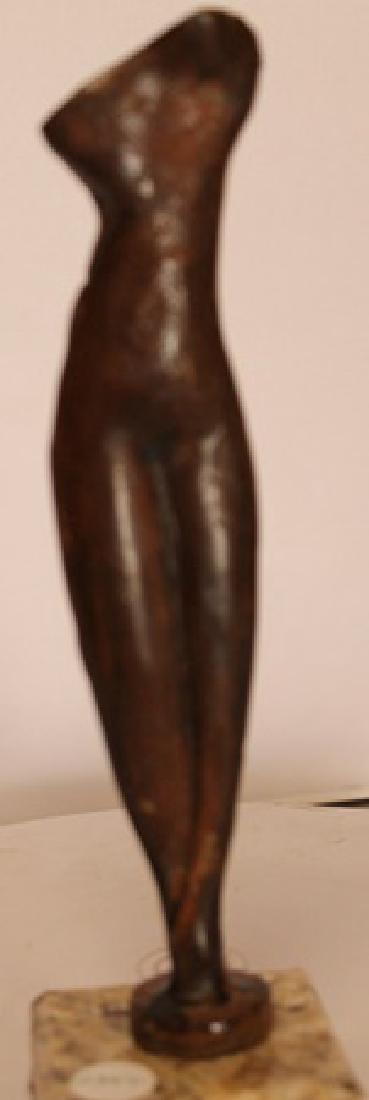 Bronze Sculpture - Alexander Archipenko: Limited Edition, Hand Signed, Bronze Sculpture after the artist, Size Approx. 10" x 3" x 3" in.